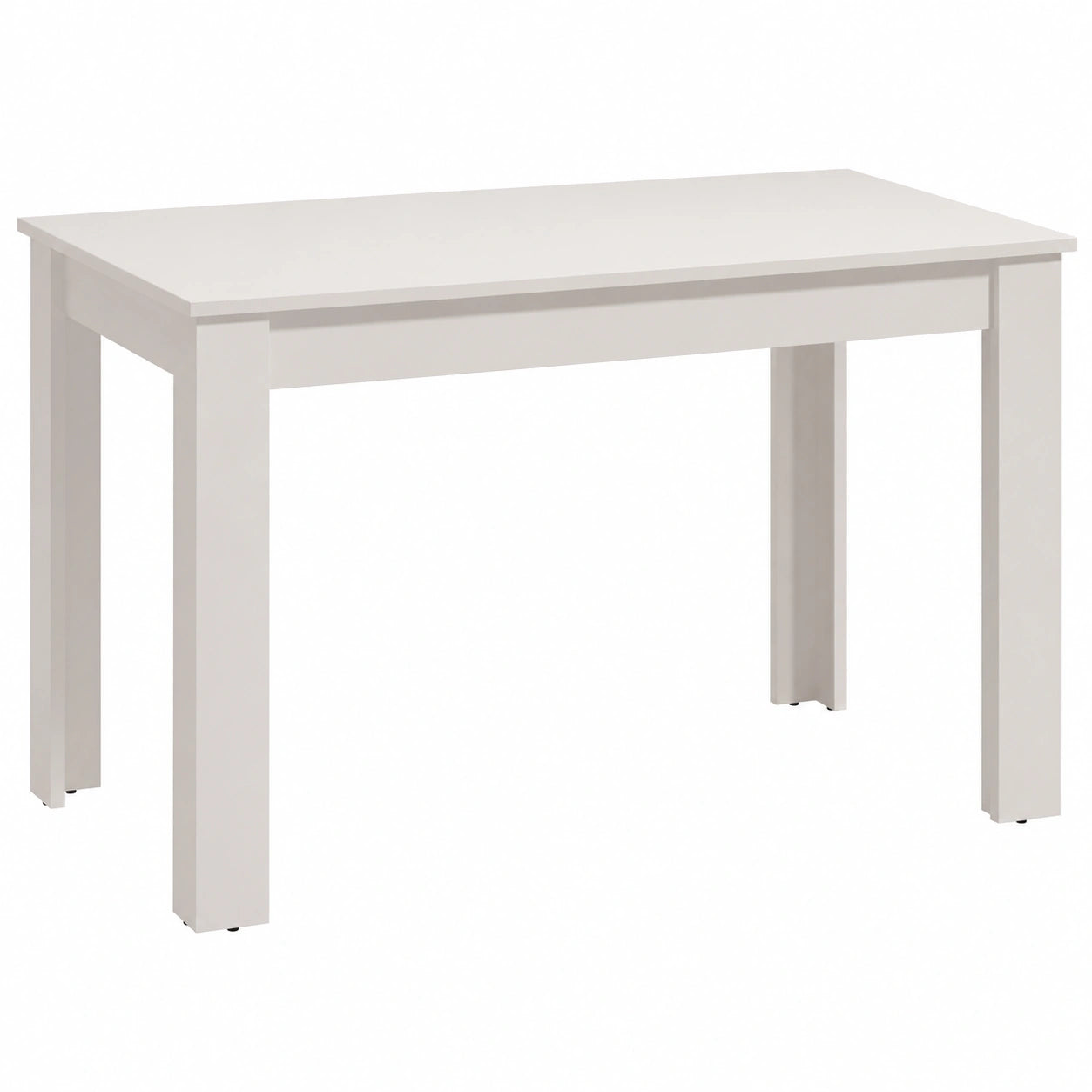 Mesa Extensible Blanca Nerea 120/160 cm - Moderna y Resistente para Comedor