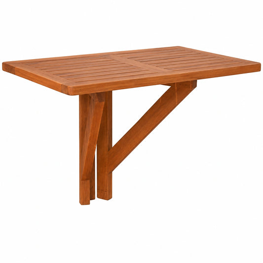 Mesa Plegable de Eucalipto para Balcón (60 x 40 cm) - Spetebo
